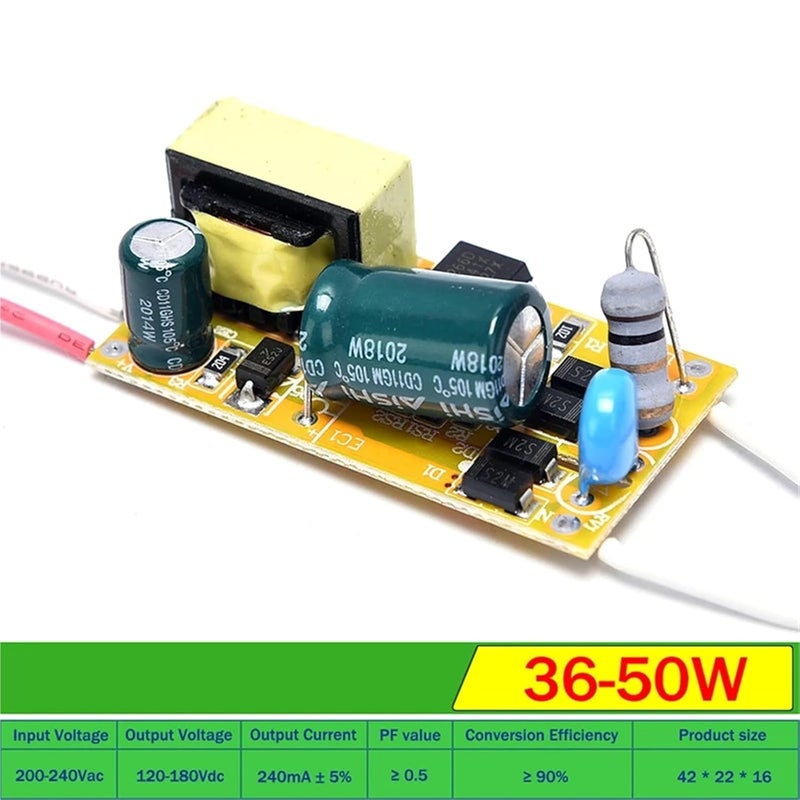 18 36W 250mA LED Driver Constant Current Power Adapter Transformer AC 200 240V - Image 5